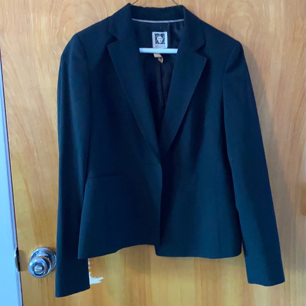 Black Anne Klein blazer